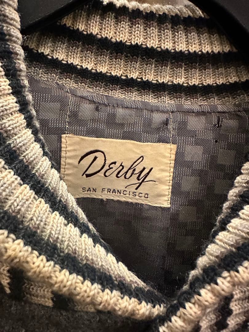 60s ダービーオブサンフランシスコ ファラオジャケット カークラブジャケット