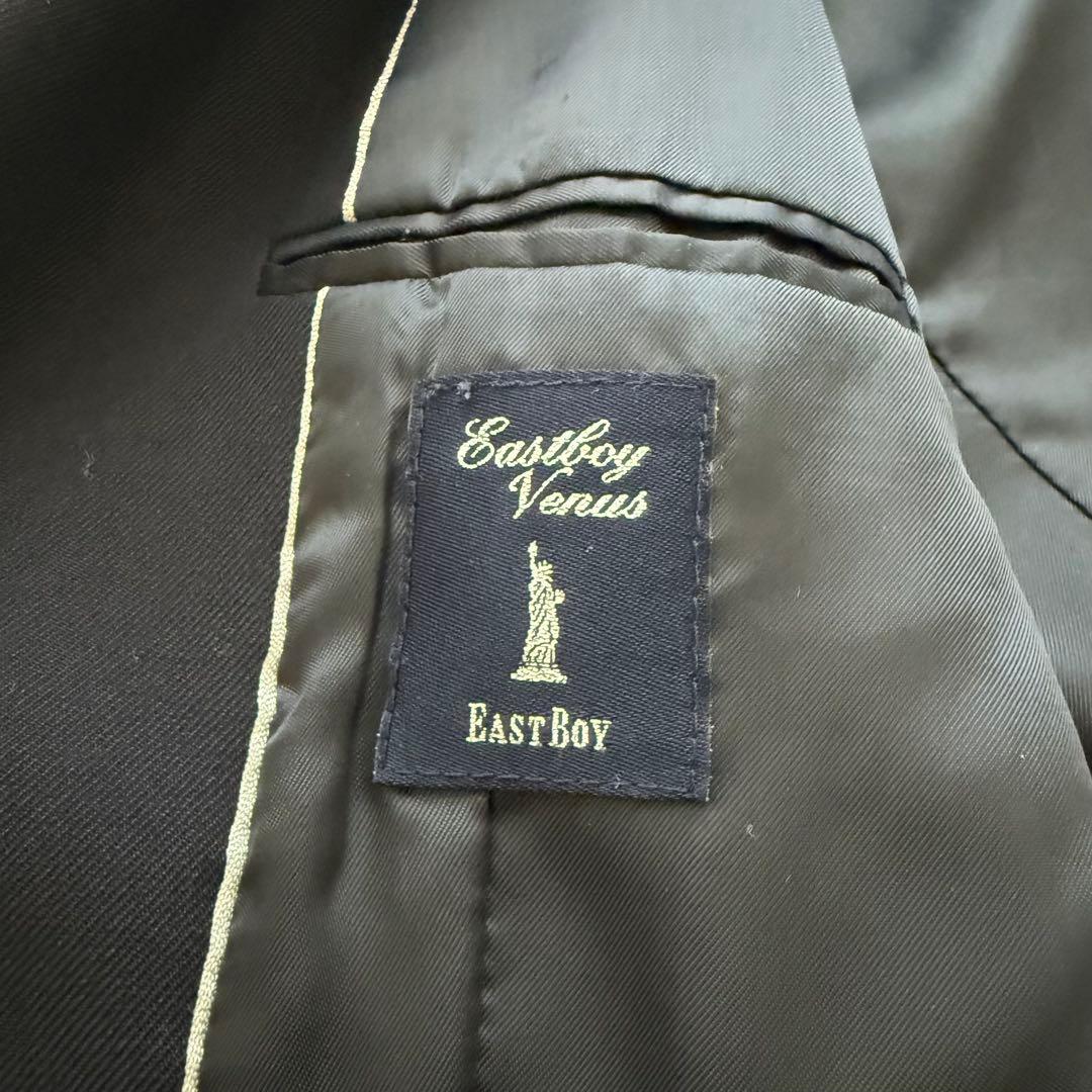 EASTBOY 紺ブレザー 金ボタン ワッペン エンブレム ジャケット　11号