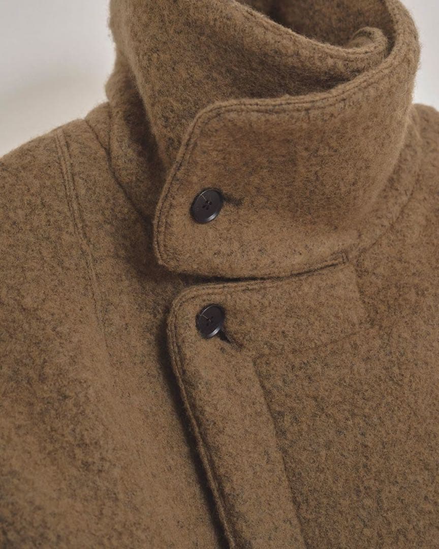 【新品タグ付】TODAYFUL StandcollarBoucleJacket