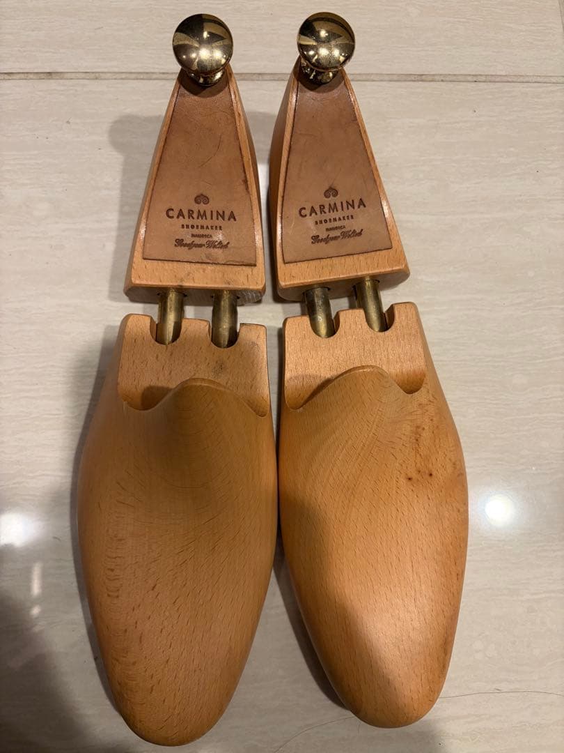 CARMINA ブラウン ウィングチップ ドレスシューズ 26.5cm