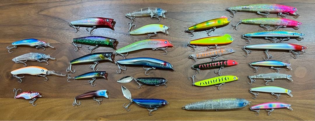 ★まとめ売り 引退品★シーバスルアー ブルーブルー多数 70点＋α