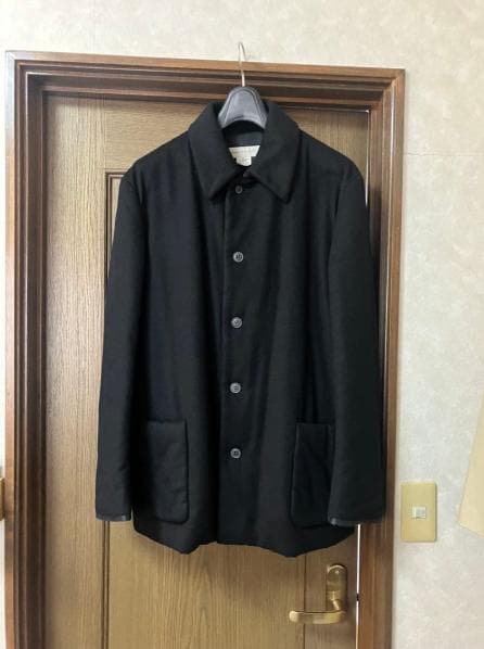 dries van noten ライカ期 カシミヤ混ハーフコート ジャケット