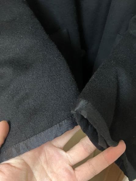 dries van noten ライカ期 カシミヤ混ハーフコート ジャケット