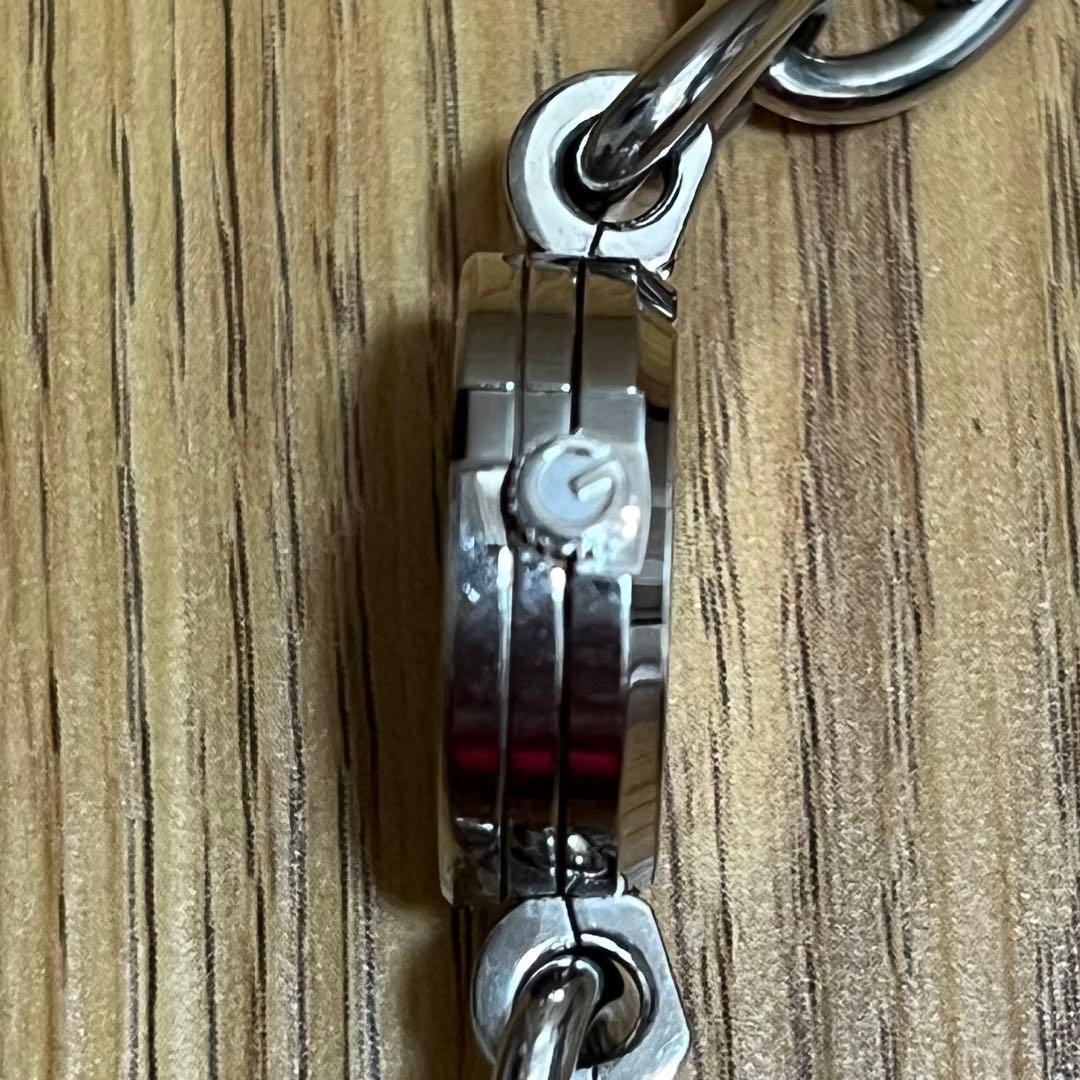 GUCCI 107 ブレスウォッチ　シルバー文字盤　腕時計　アクセ　不動