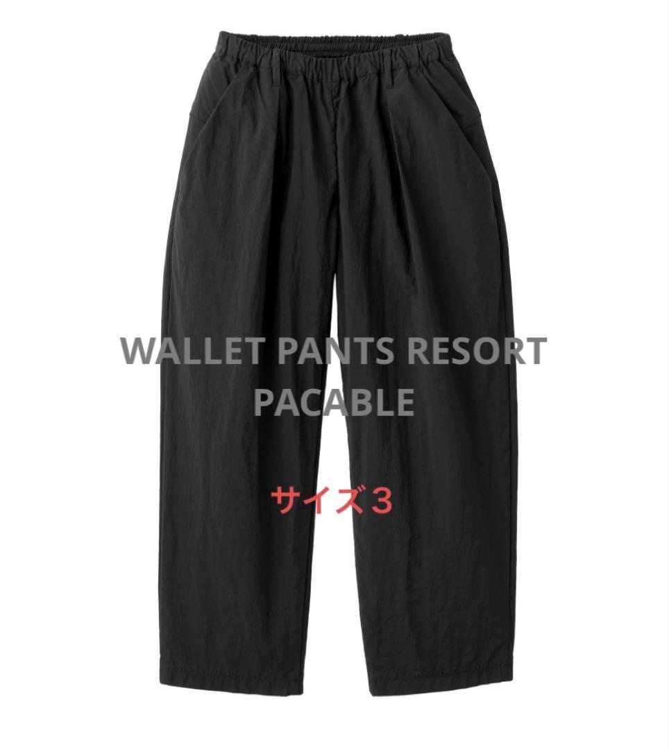 【TEATORA】WALLET PANTS RESORT PACABLE タグ有
