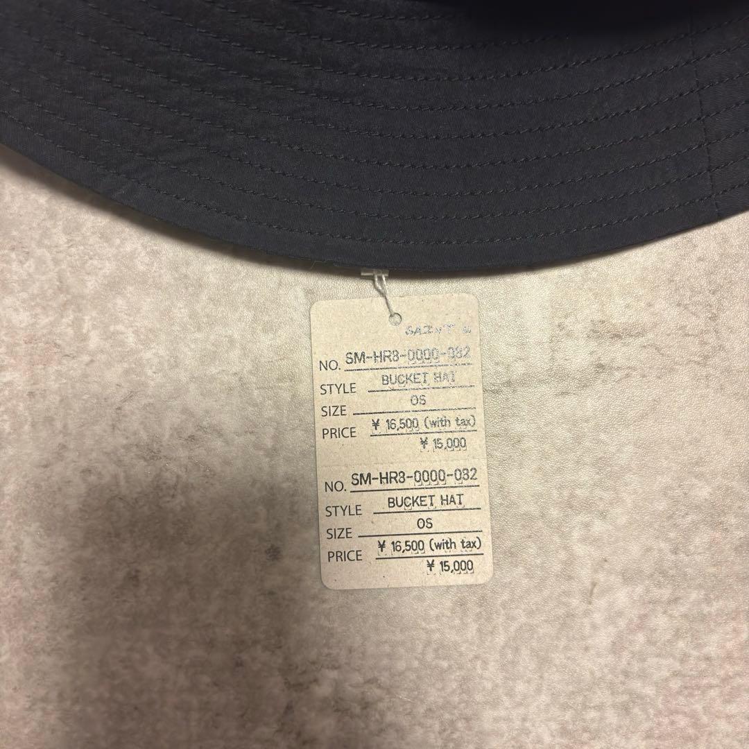 帽子 SAINT MICHAEL BUCKET HAT SAINT Black