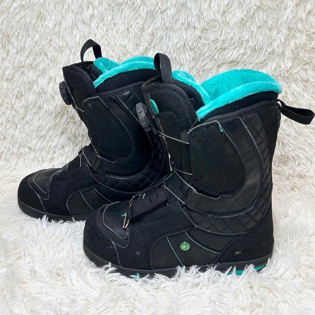 SALOMON スノボ　レディース　スノーボードブーツ 23cm 水色