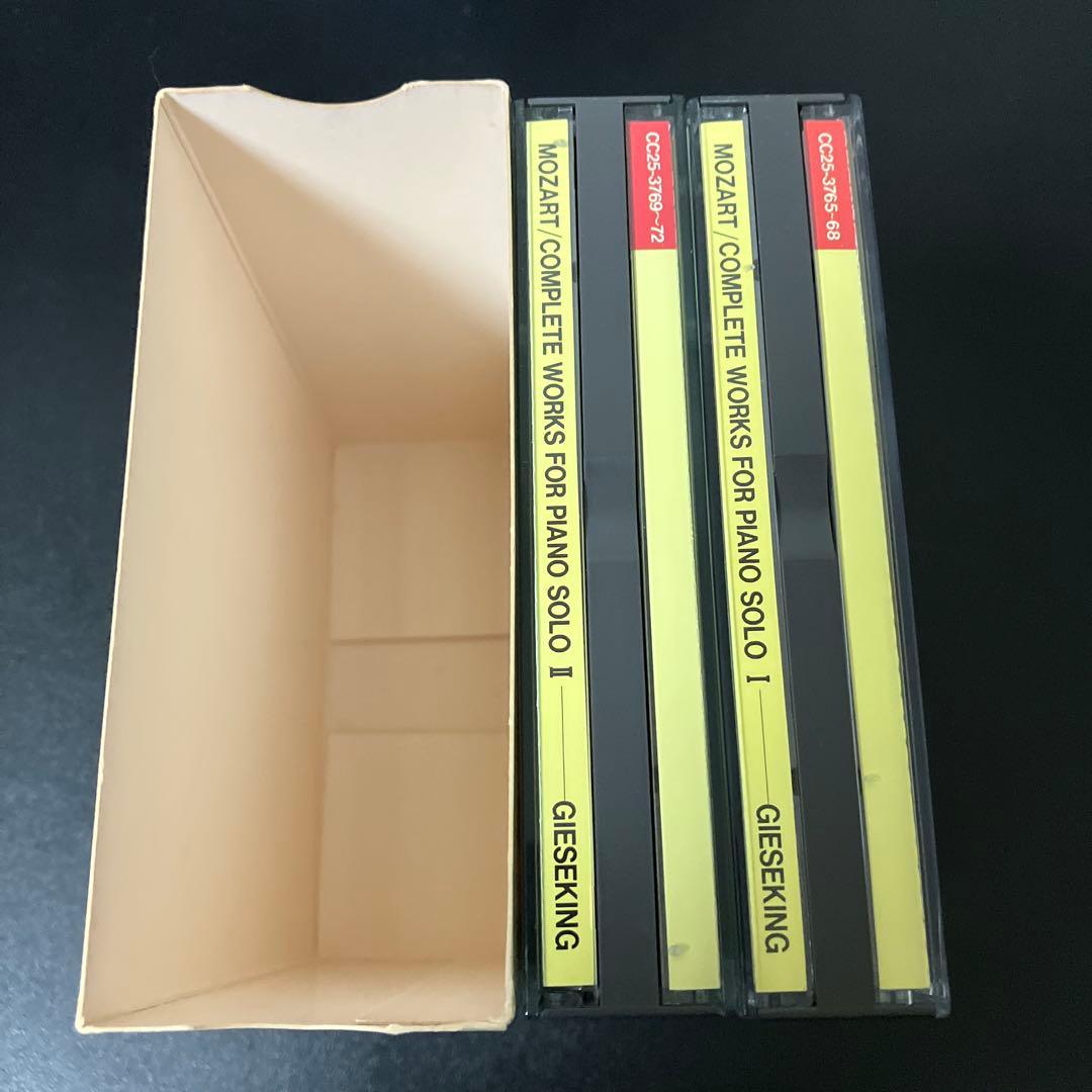 ギーゼキング／モーツァルト：ピアノ独奏曲全集　8CD