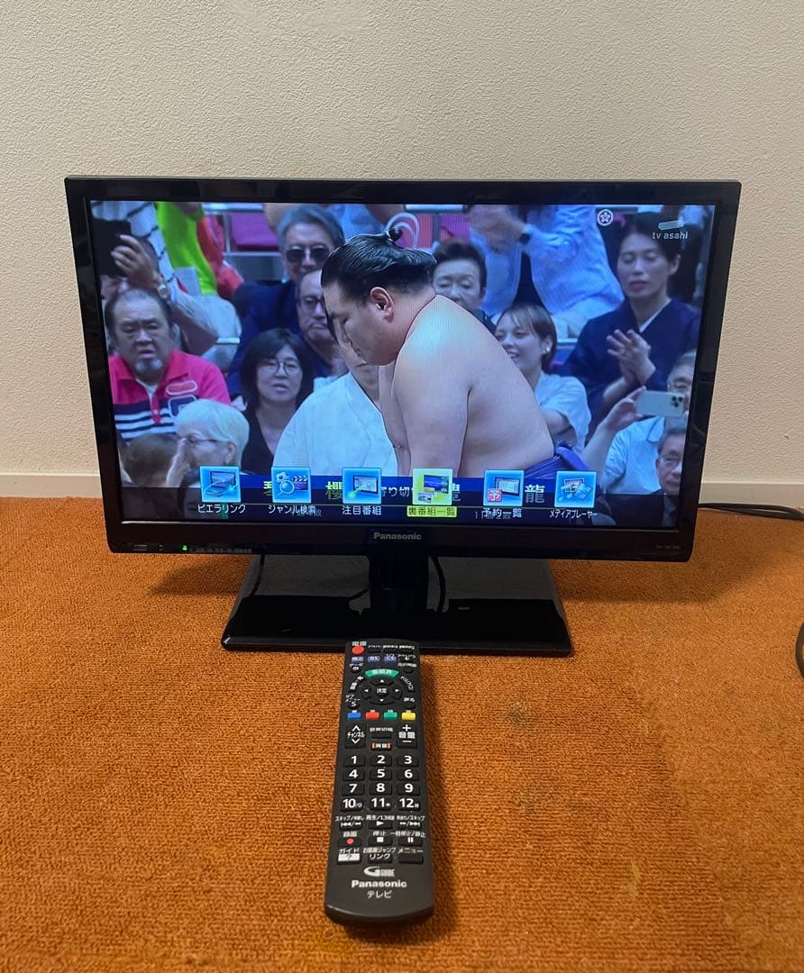 Panasonic液晶テレビ 19V型HDMI×2省エネUSB 外付けHDD録画