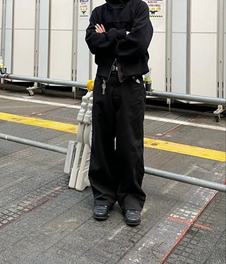 Dickies × FUTURE ARCHIVE / BAGGY PANTS 黒