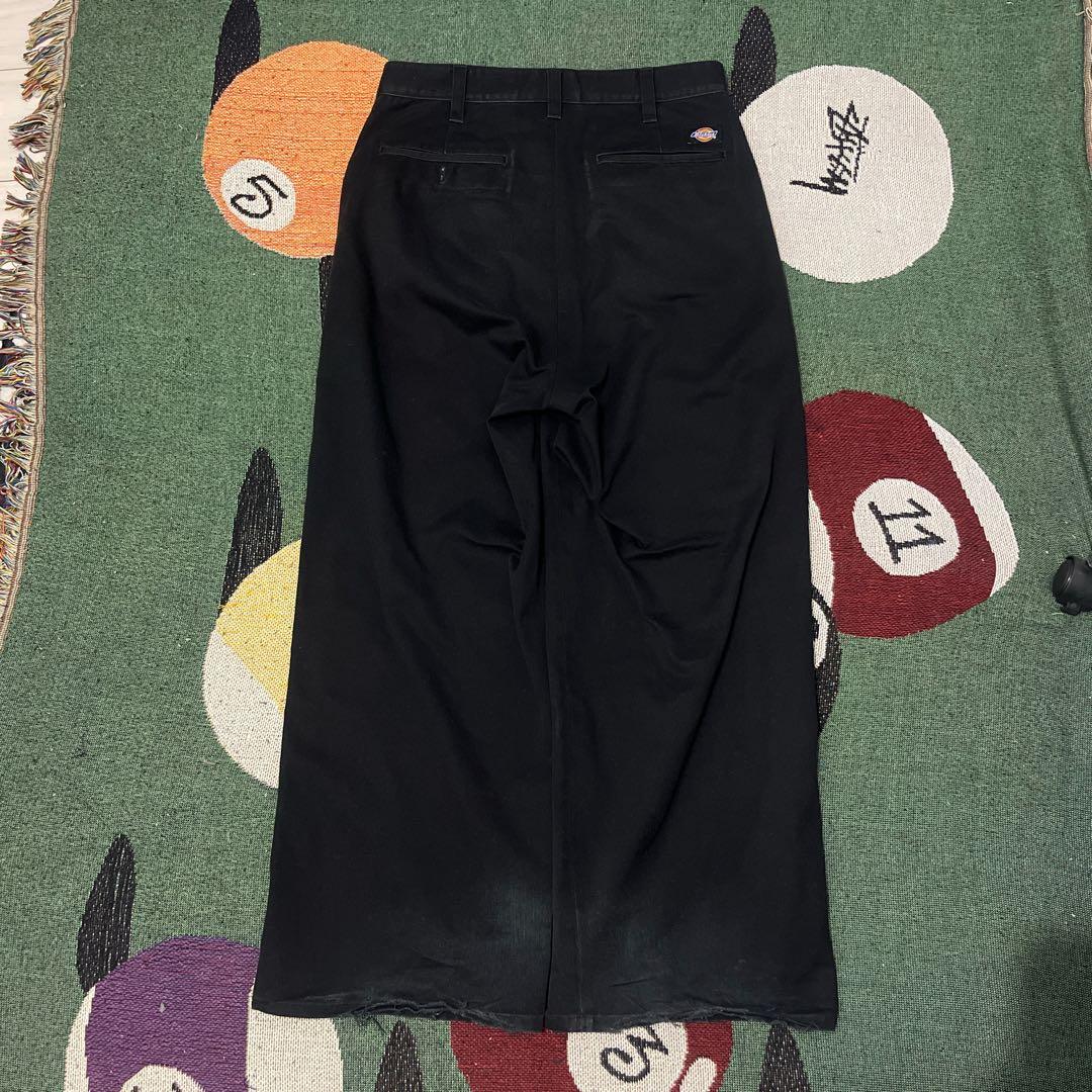 Dickies × FUTURE ARCHIVE / BAGGY PANTS 黒