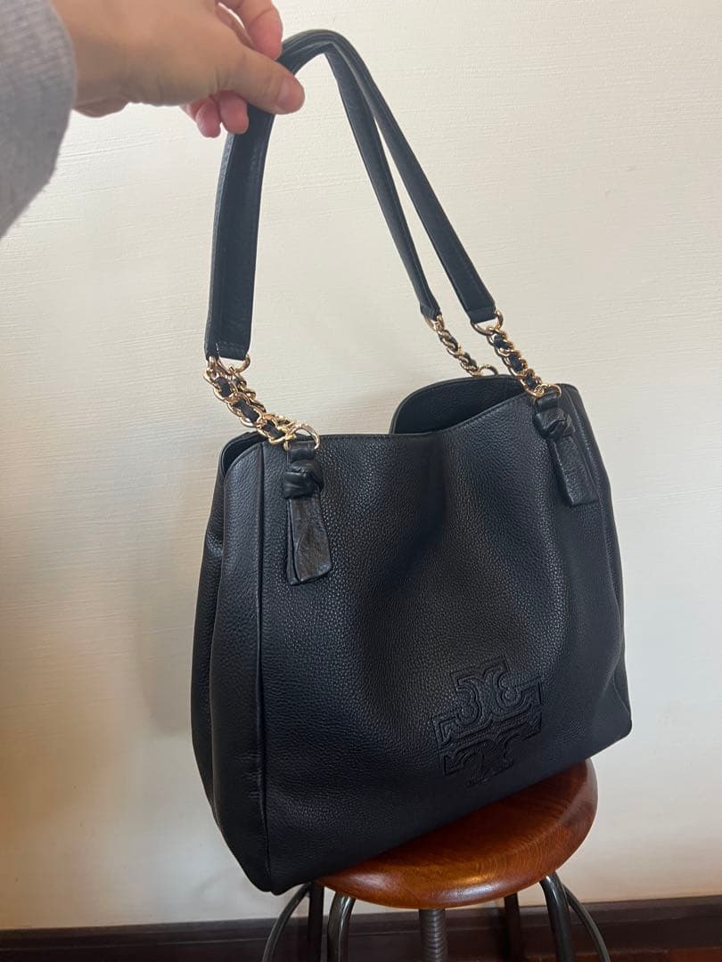 トリーバーチ　チェーントートバッグ