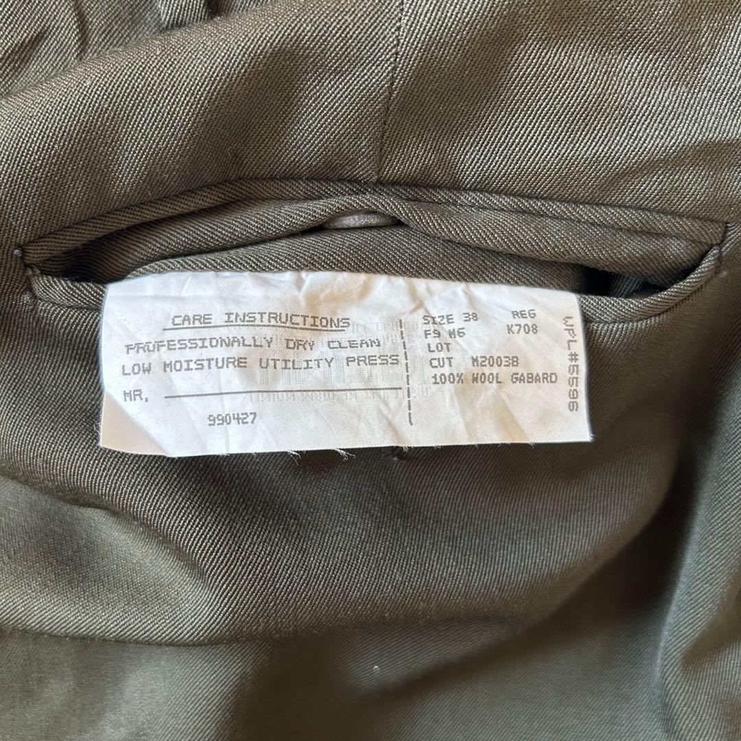 90s Ralph Lauren USA製 ウールギャバジン2タック スラックス