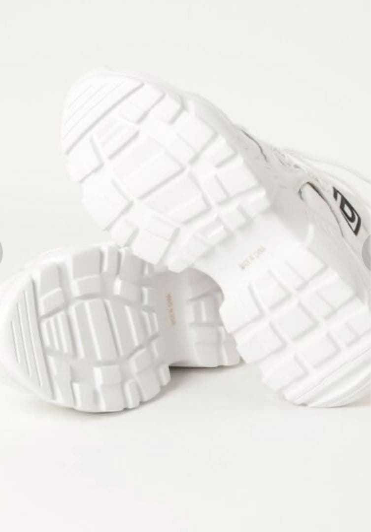 未使用美品　ニッティングハイカットスニーカー/ダブルスタンダードクロージング