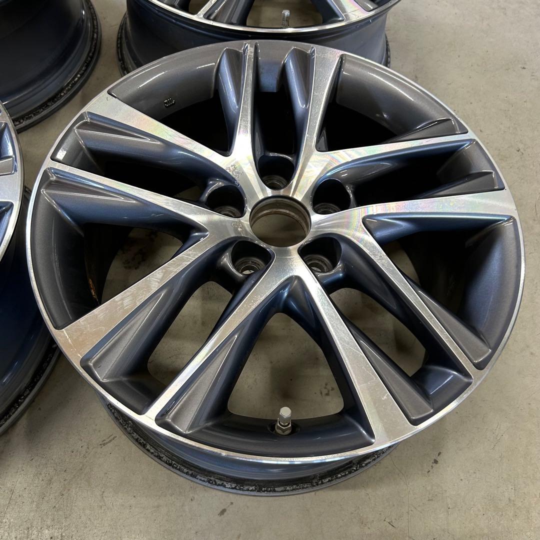 中古アルミ17x7.0レクサスIS300h純正4本セット