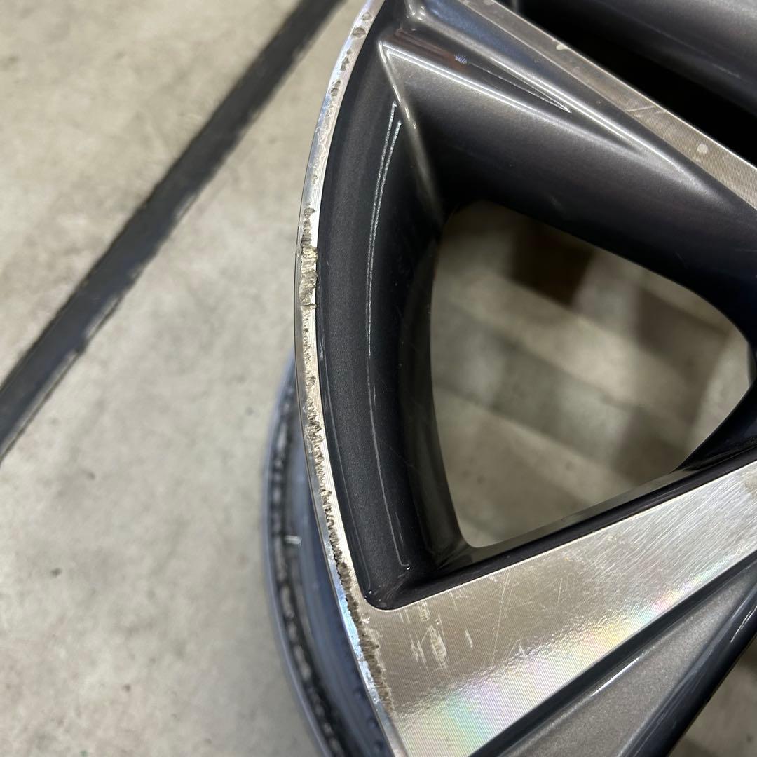 中古アルミ17x7.0レクサスIS300h純正4本セット