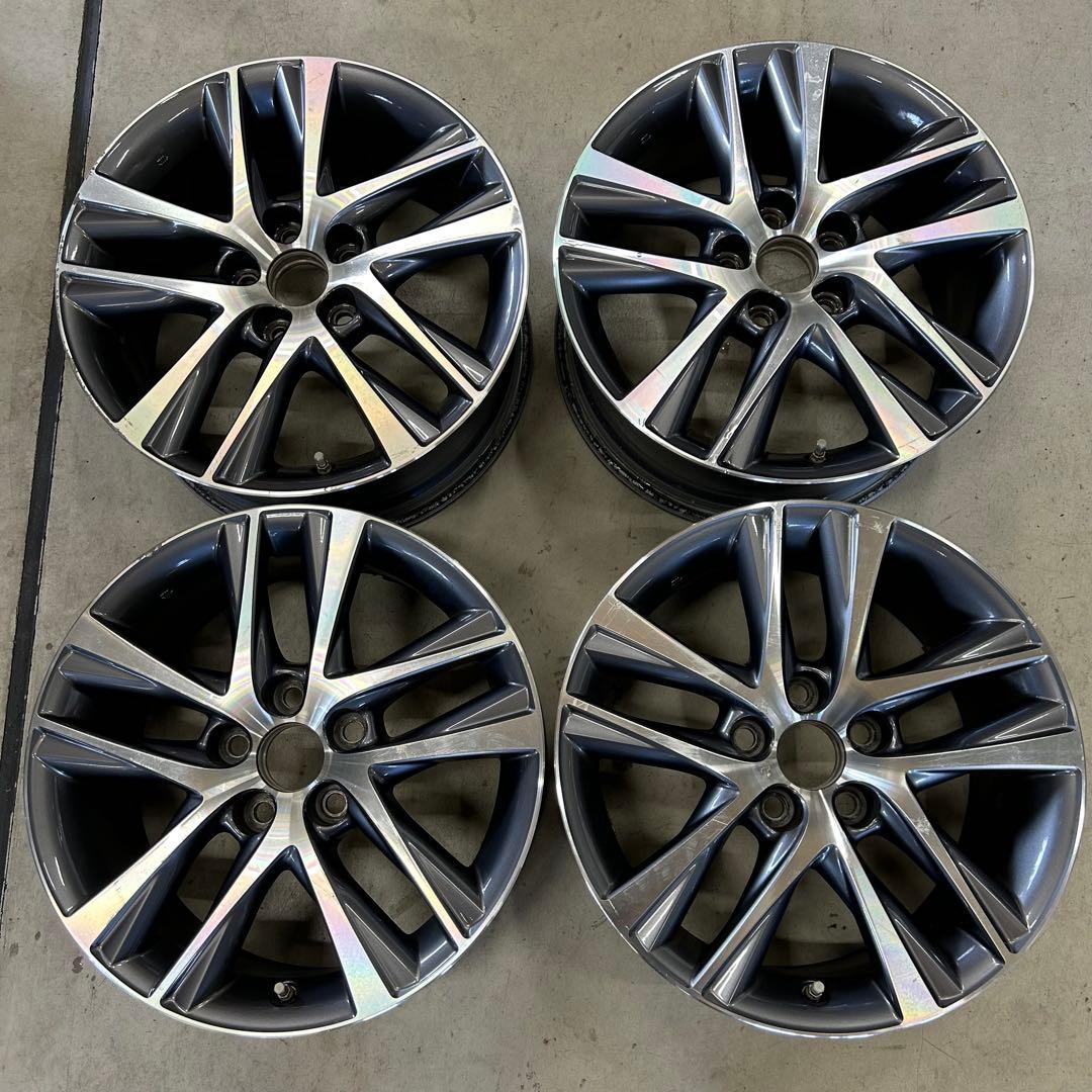 中古アルミ17x7.0レクサスIS300h純正4本セット