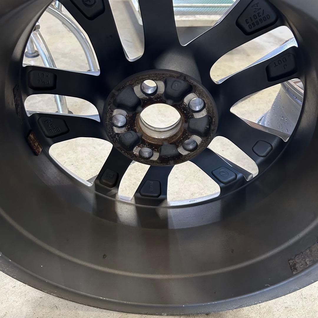中古アルミ17x7.0レクサスIS300h純正4本セット