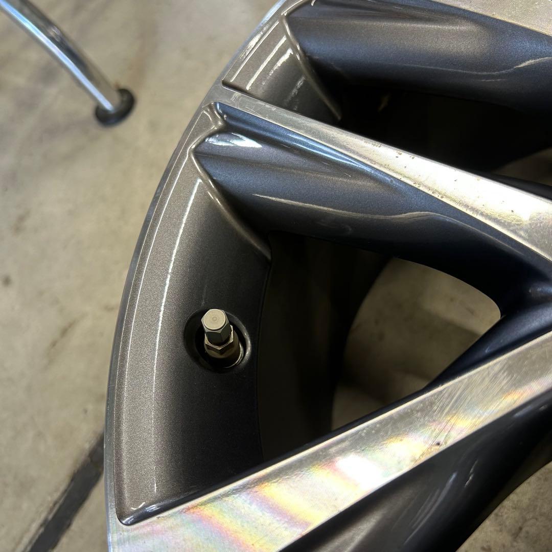 中古アルミ17x7.0レクサスIS300h純正4本セット