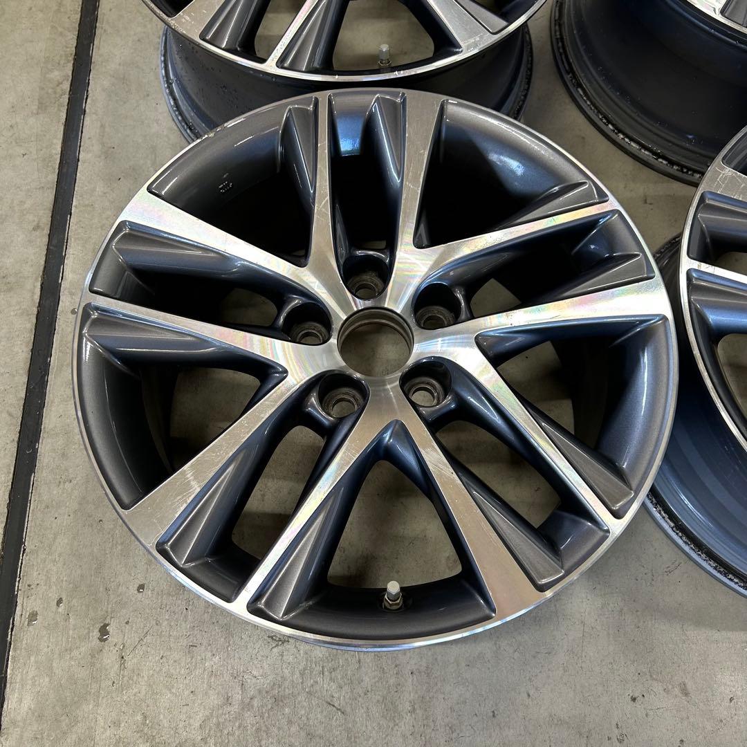 中古アルミ17x7.0レクサスIS300h純正4本セット