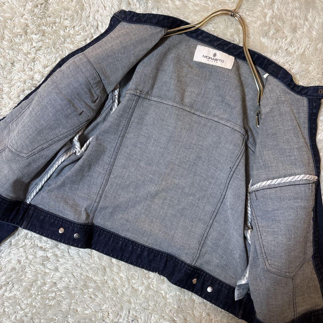 美品＊MORABITO BLANC デニムジャケット　ジージャン　サイズ40 L