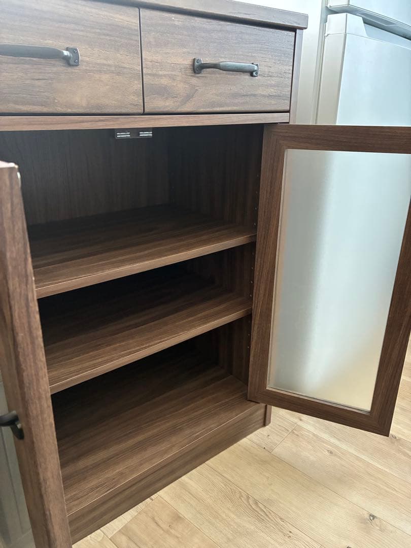 食器棚 ロータイプ SESAME セサミ（118cm幅）