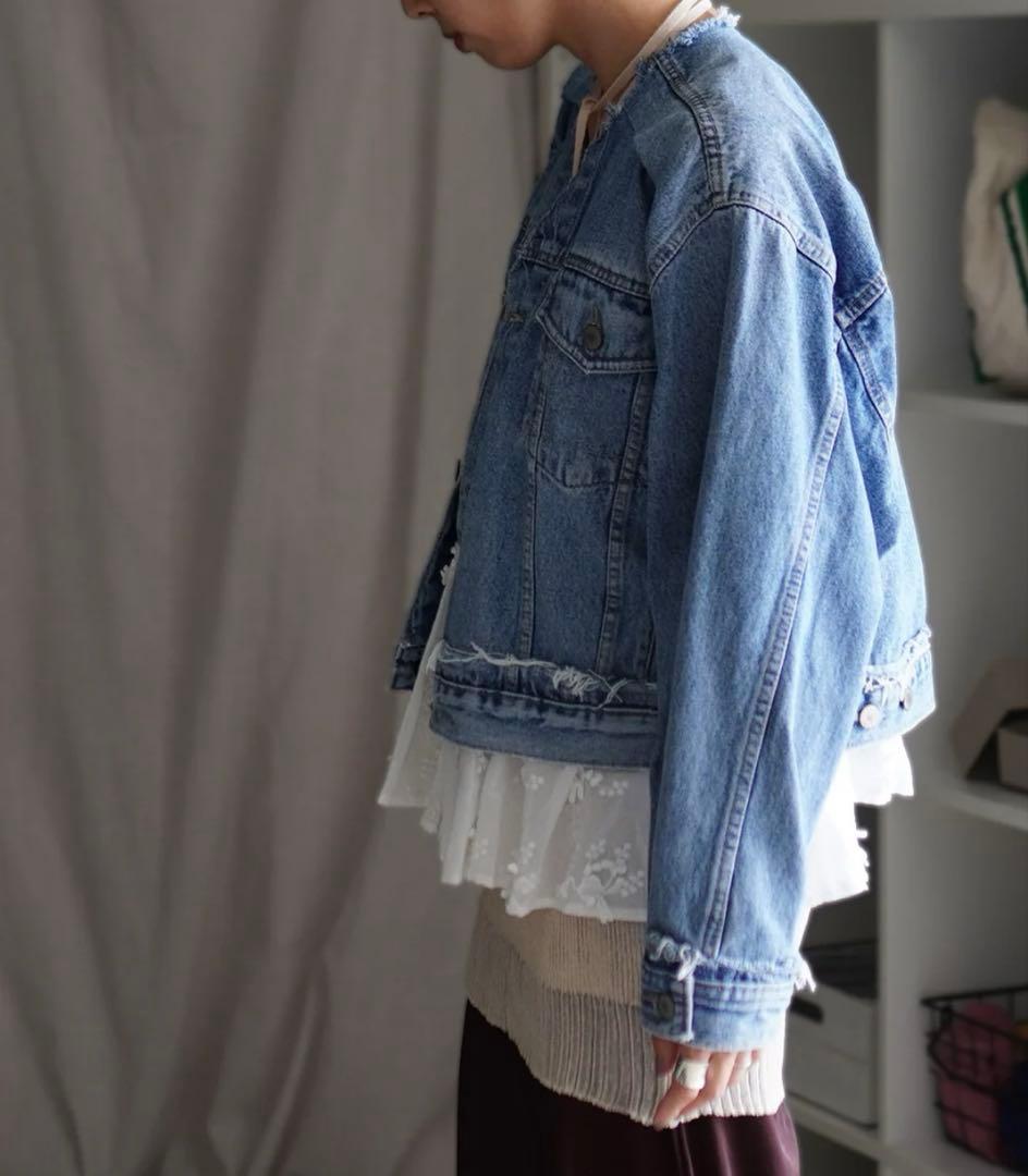 QUIITO キイト　NO COLLAR DENIM JK 新品未使用