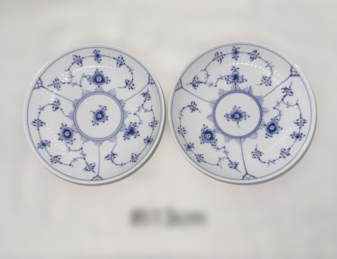 ロイヤルコペンハーゲン　ブルーフルーテッド　プレイン　プレート6枚