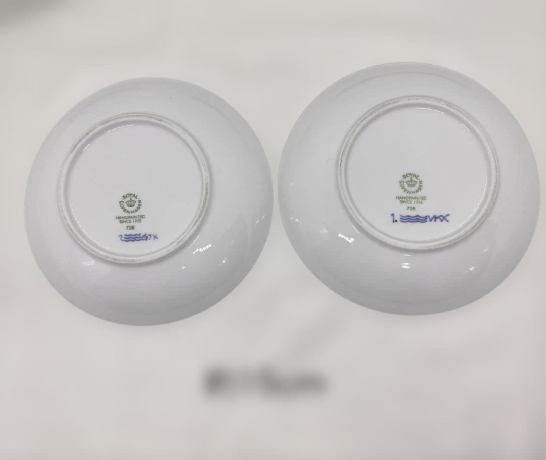 ロイヤルコペンハーゲン　ブルーフルーテッド　プレイン　プレート6枚