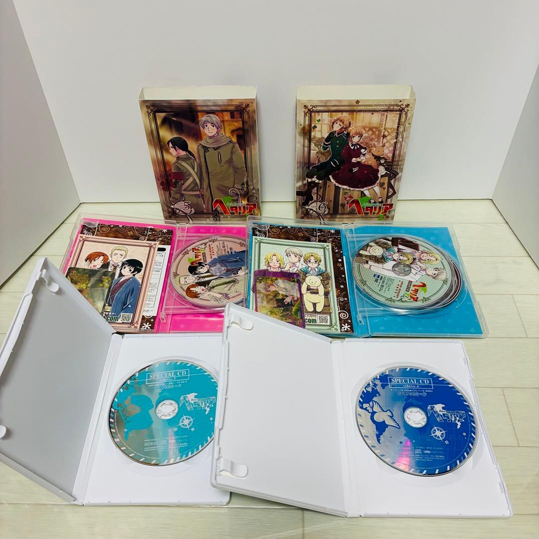 ヘタリア アニメイト限定版 DVD 全巻 1-8巻　日丸谷秀和