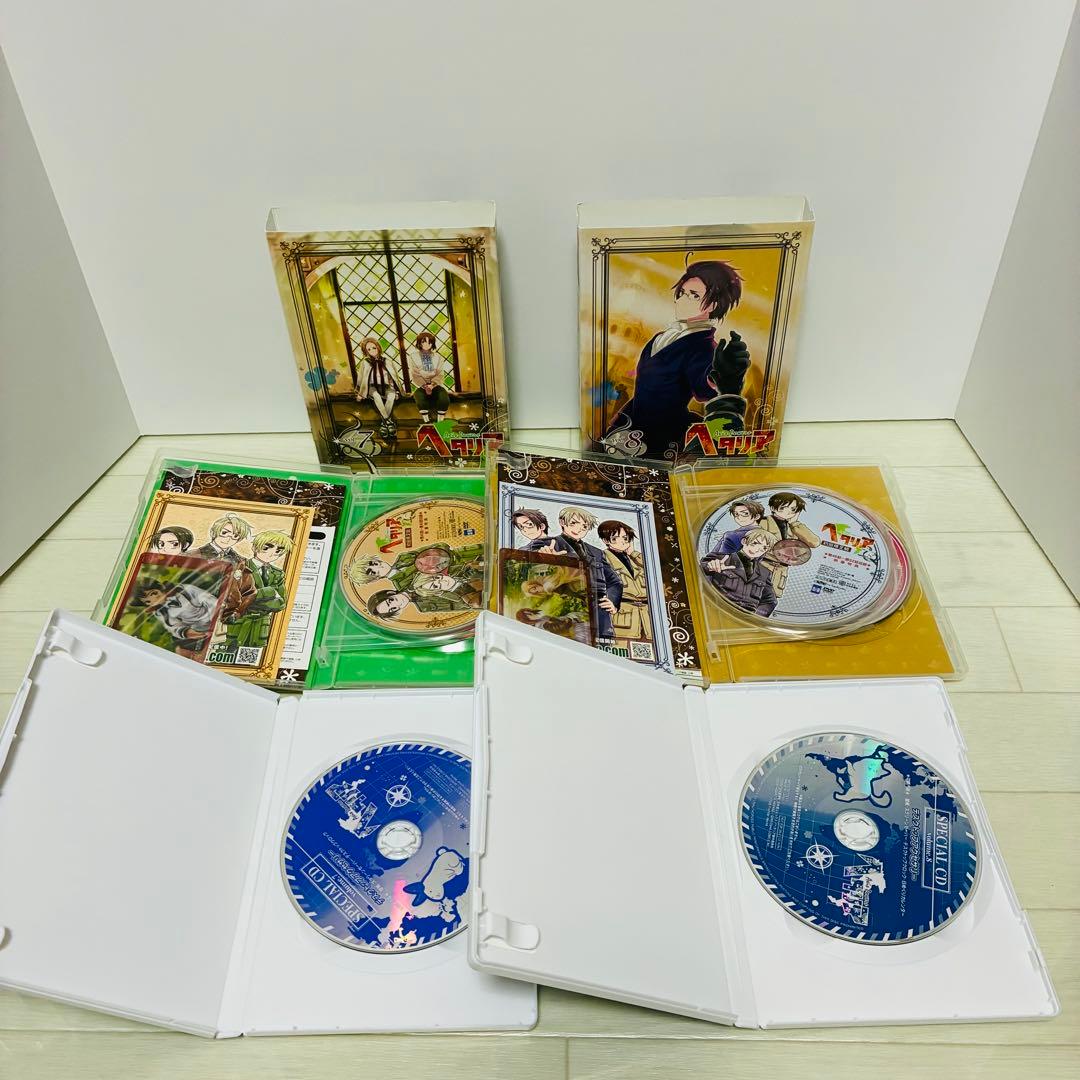 ヘタリア アニメイト限定版 DVD 全巻 1-8巻　日丸谷秀和