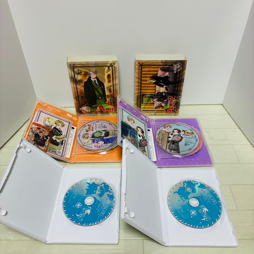 ヘタリア アニメイト限定版 DVD 全巻 1-8巻　日丸谷秀和