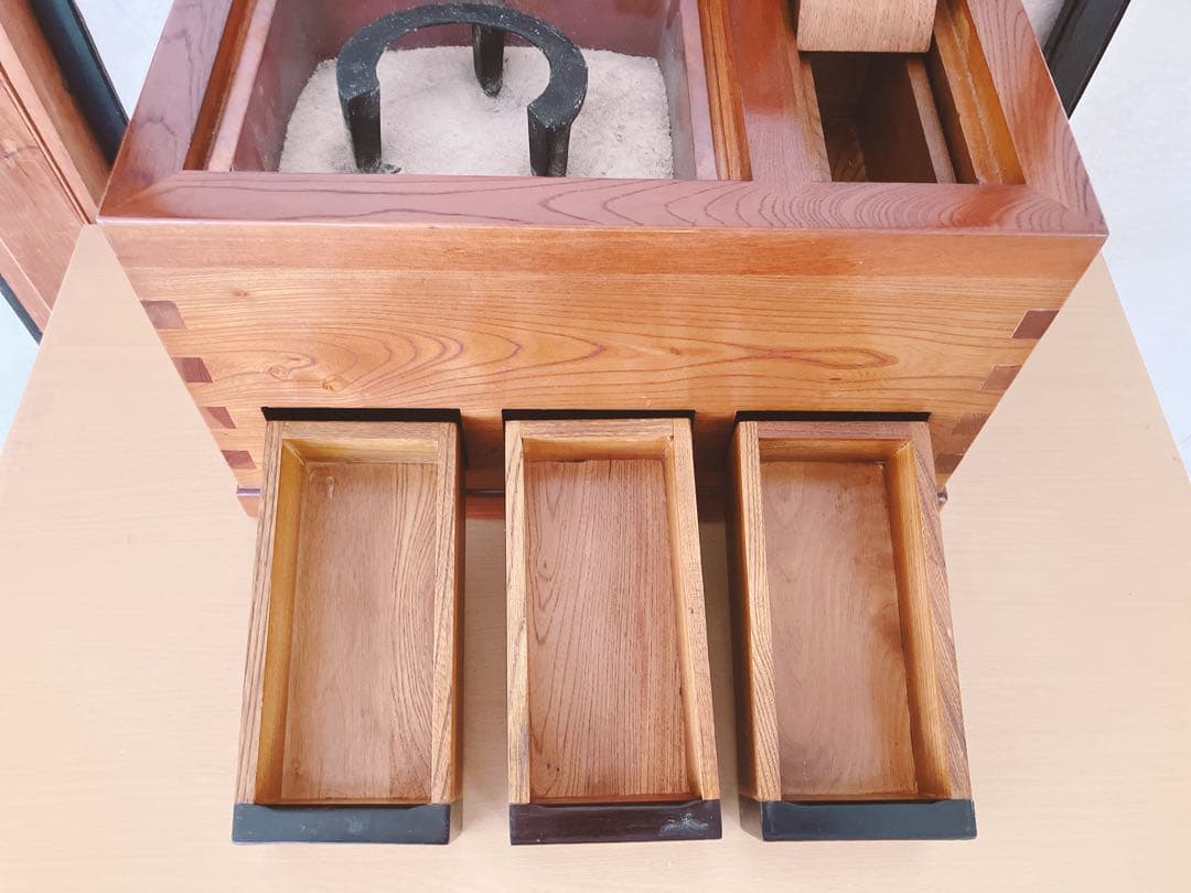 箱火鉢　関東火鉢　手炙り