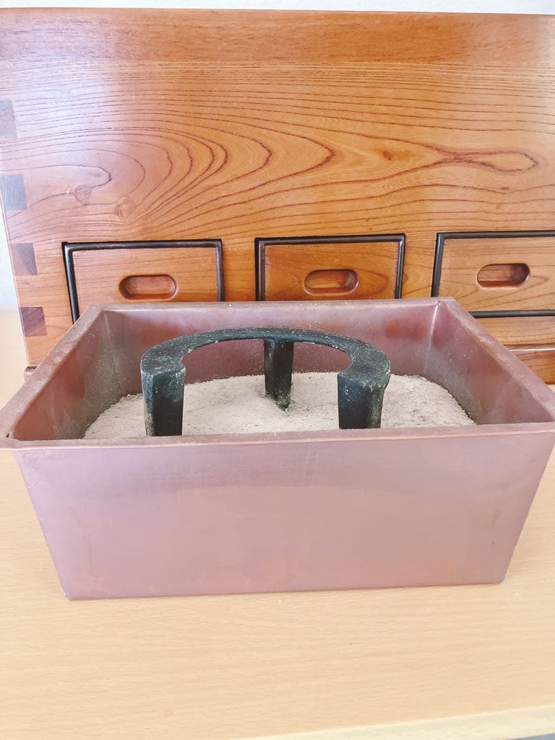 箱火鉢　関東火鉢　手炙り