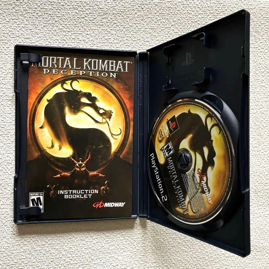 MORTAL KOMBAT DECEPTION PS2【北米版】