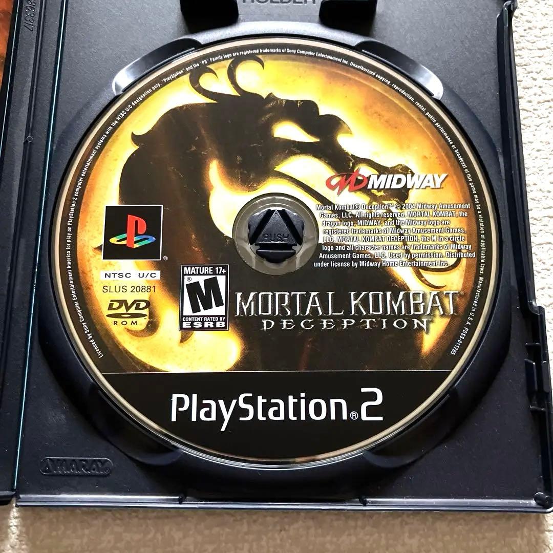 MORTAL KOMBAT DECEPTION PS2【北米版】