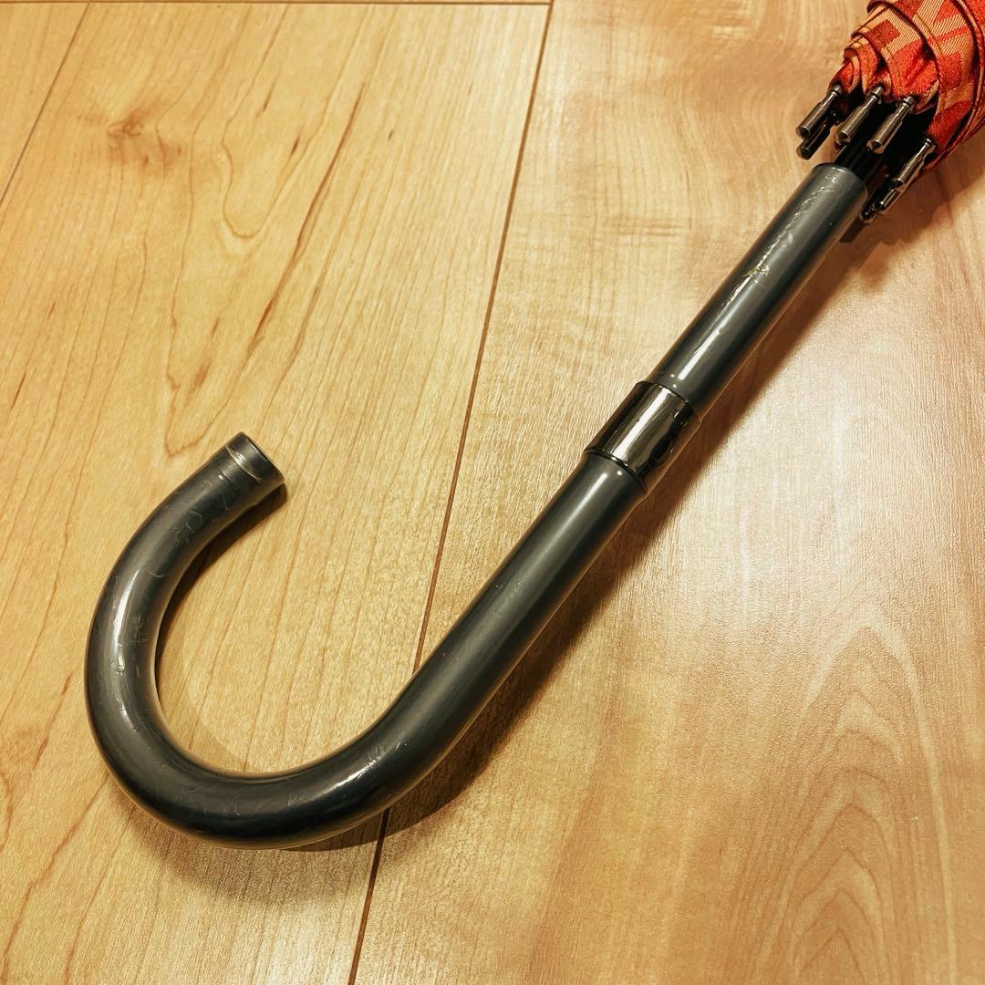 ⭐️未使用美品⭐️ CELINE セリーヌ 長傘 マカダム ロゴ　総柄 オレンジ