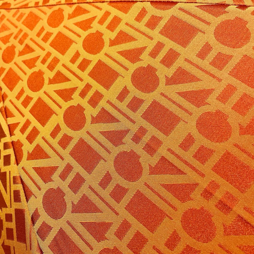 ⭐️未使用美品⭐️ CELINE セリーヌ 長傘 マカダム ロゴ　総柄 オレンジ