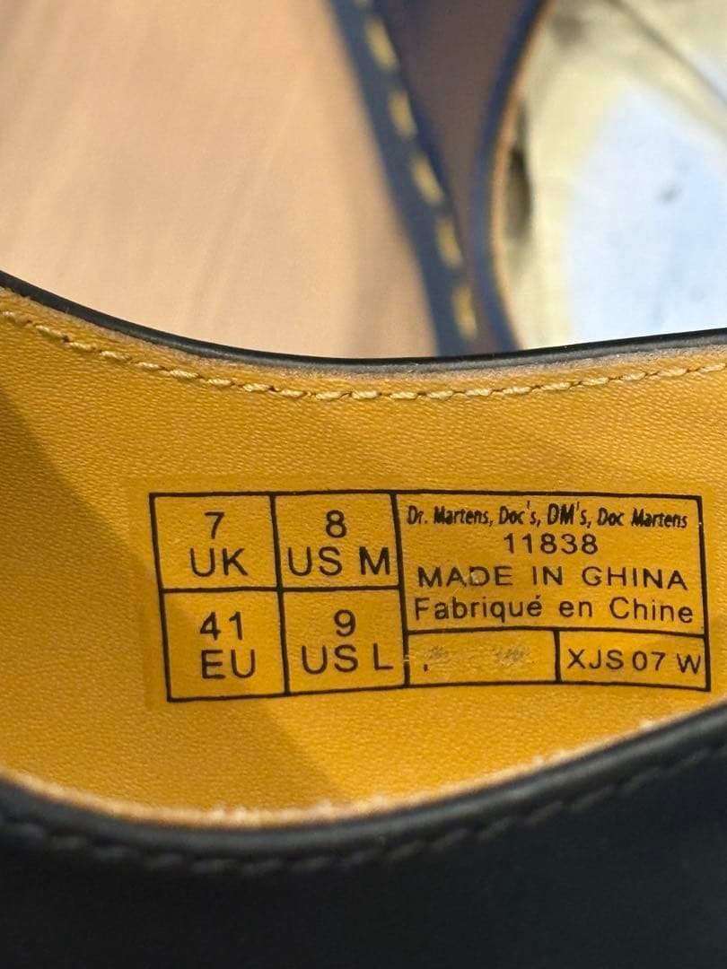 Dr. Martens ドクターマーチン　1461 3ホール　UK7 26cm