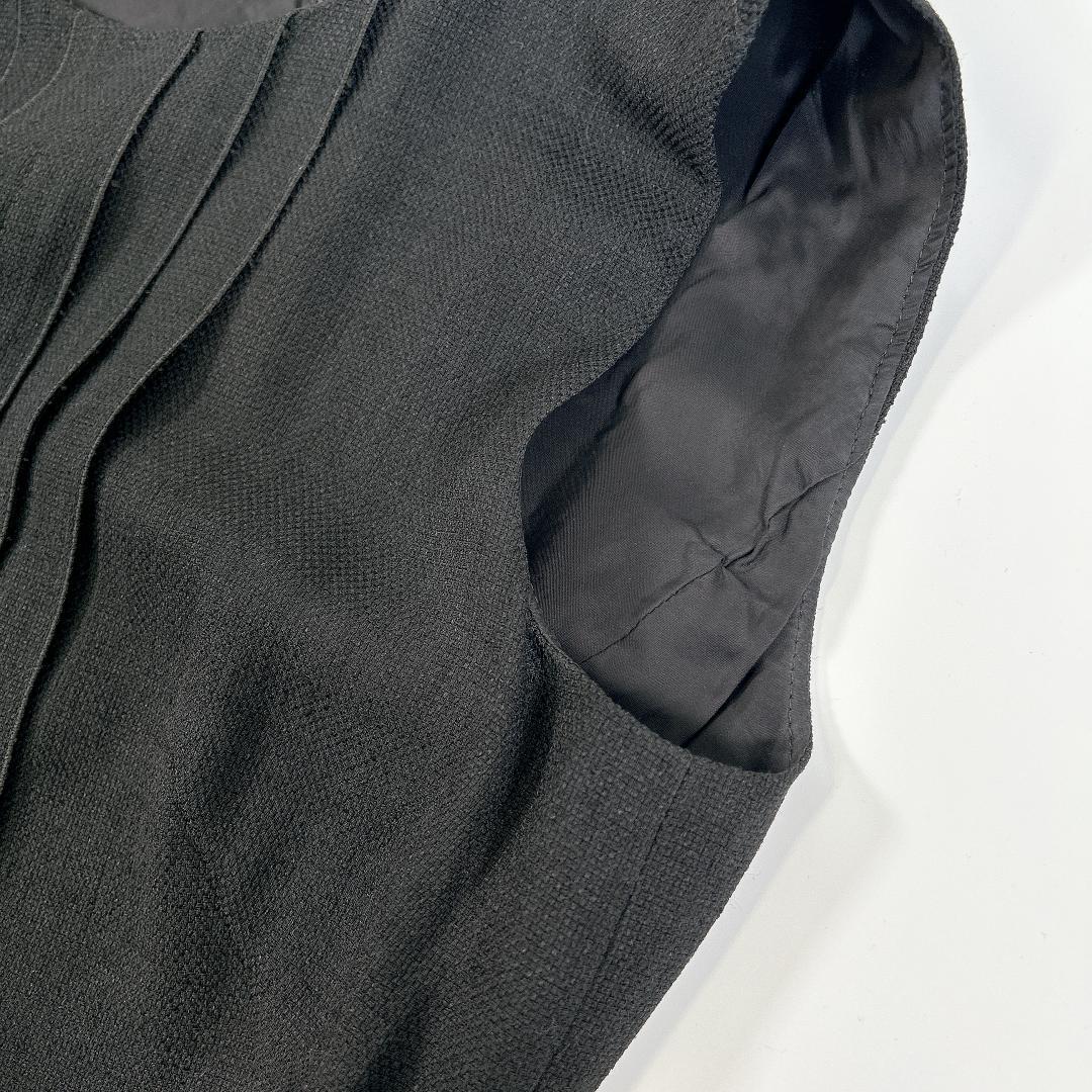 アキコ オガワ AKIKO OGAWAジャンプスーツ 36 白黒 サロペット