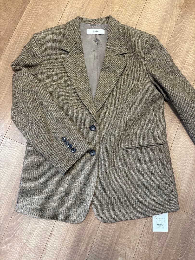 新品未使用anuke Herringbone Wool Jacket