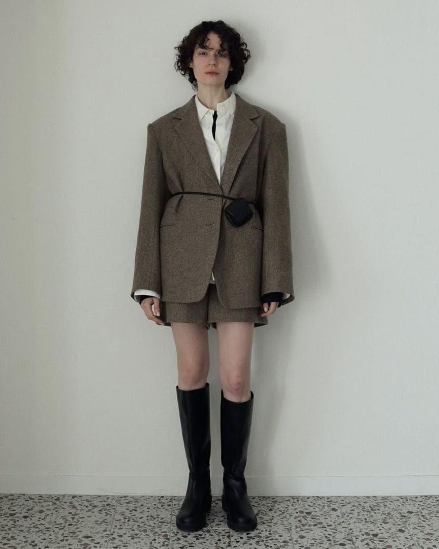 新品未使用anuke Herringbone Wool Jacket