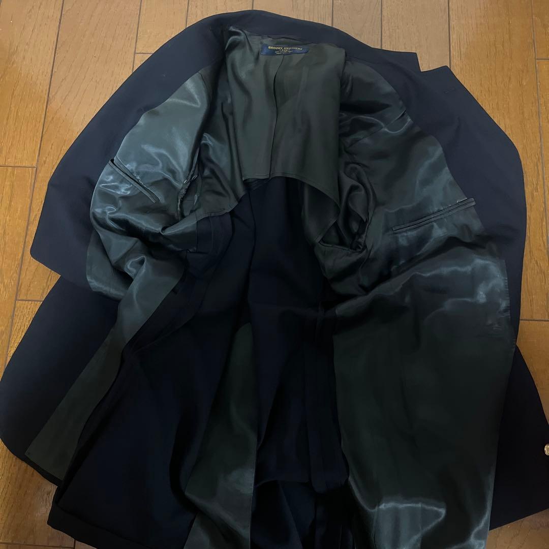 最終値下げ‼️BROOKS BROTHERS紺ブレ エンボスロゴ 金ボタンネイビー