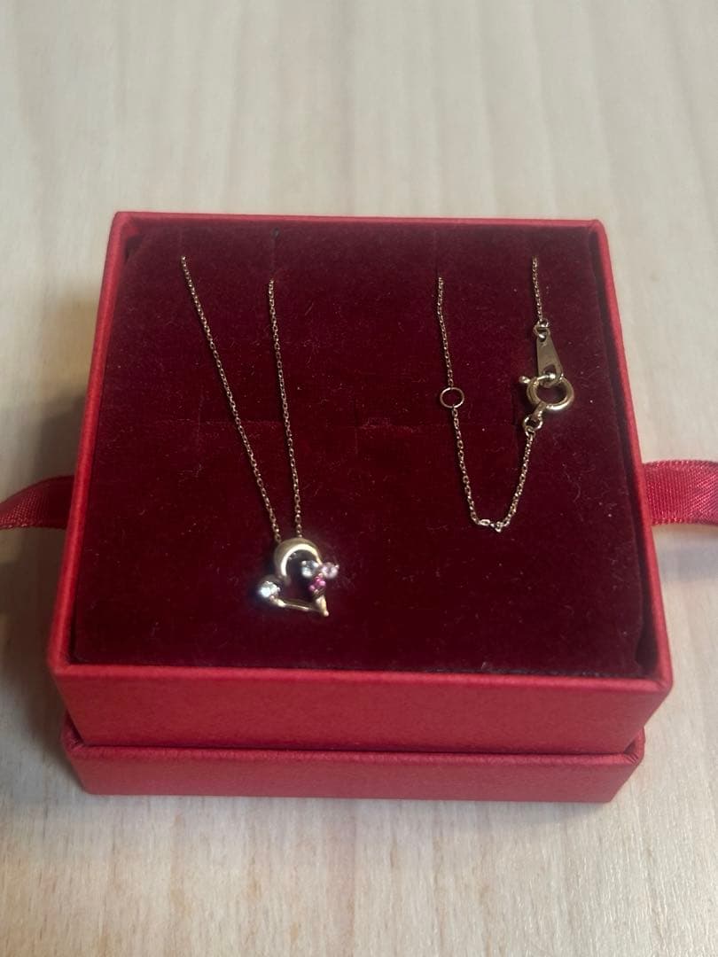 組曲ジュエリー　〈限定〉K10ピンクゴールド ネックレス　【品質証明書】あり