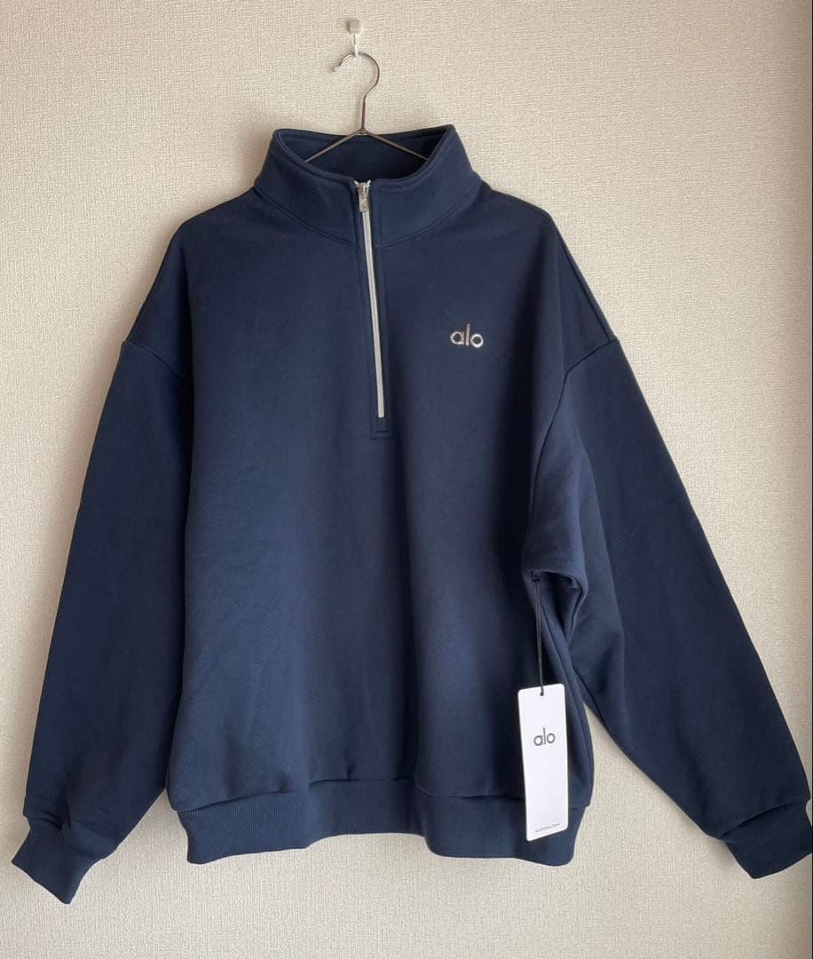 【未使用品　カナダ購入】aloジッププルオーバー購入時20,500円