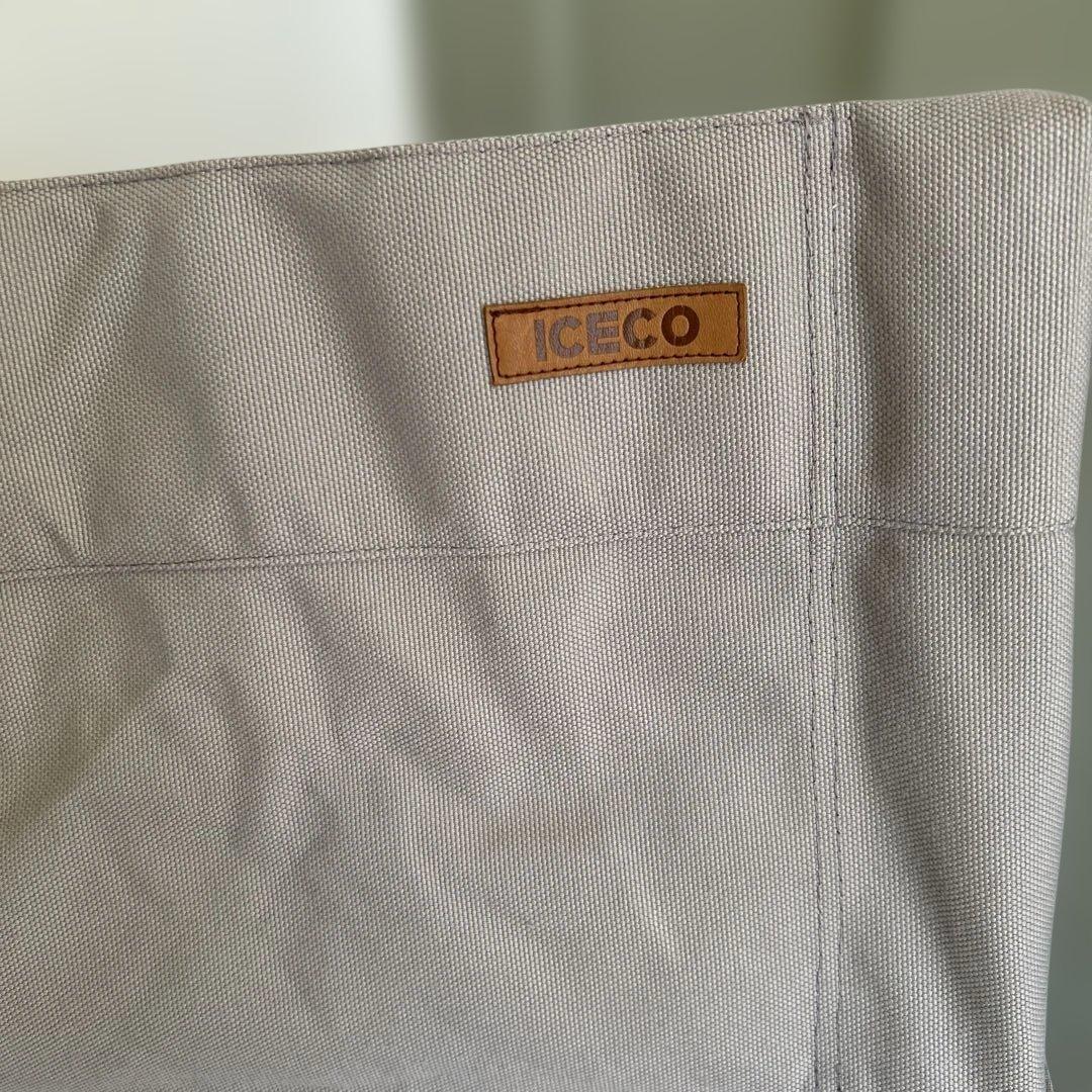 美品セット‼️ ICECO 折りたたみアウトドアチェア　ラビットファーカバーセット