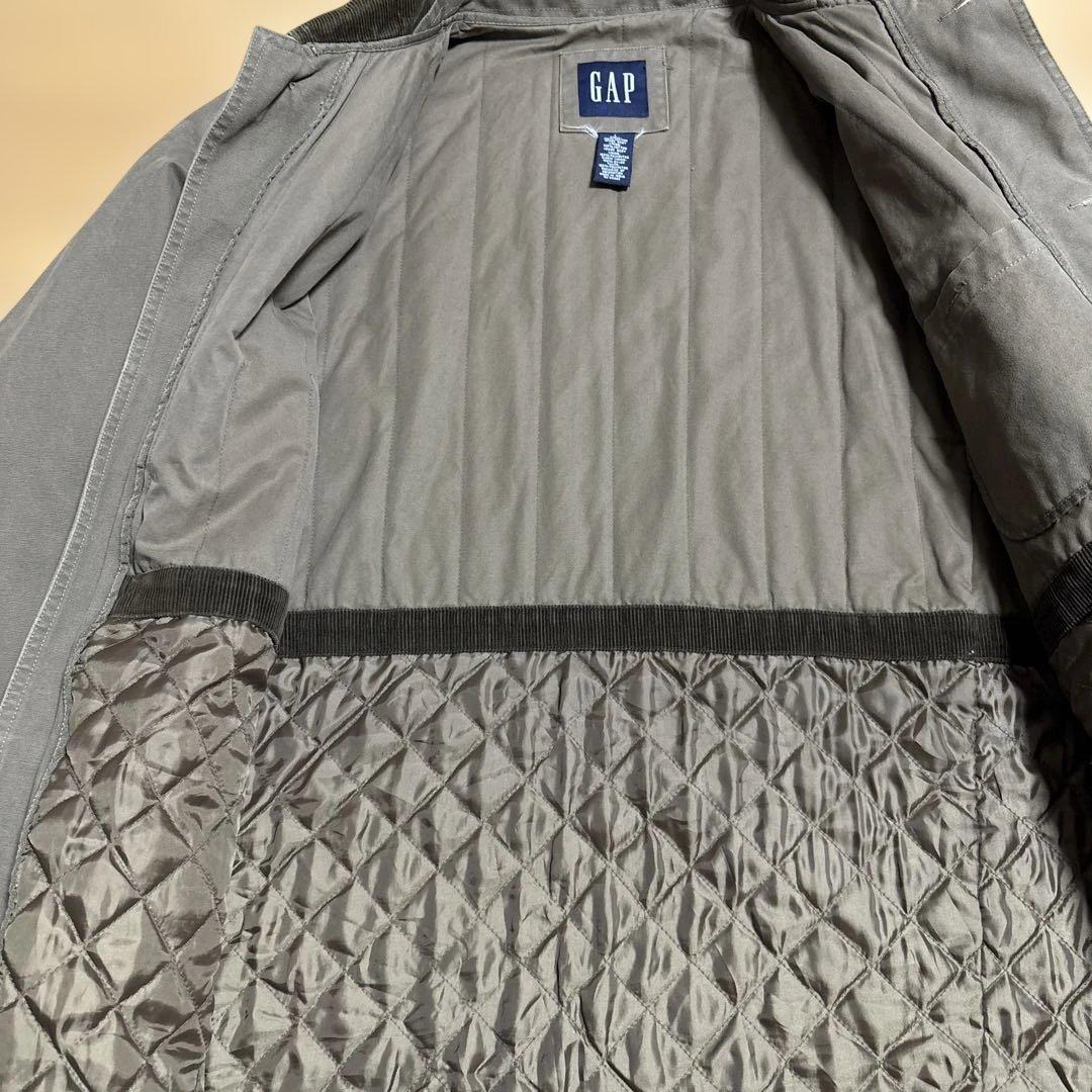 old gap カバーオール　ハンティングジャケット 襟コーデュロイ　ダック