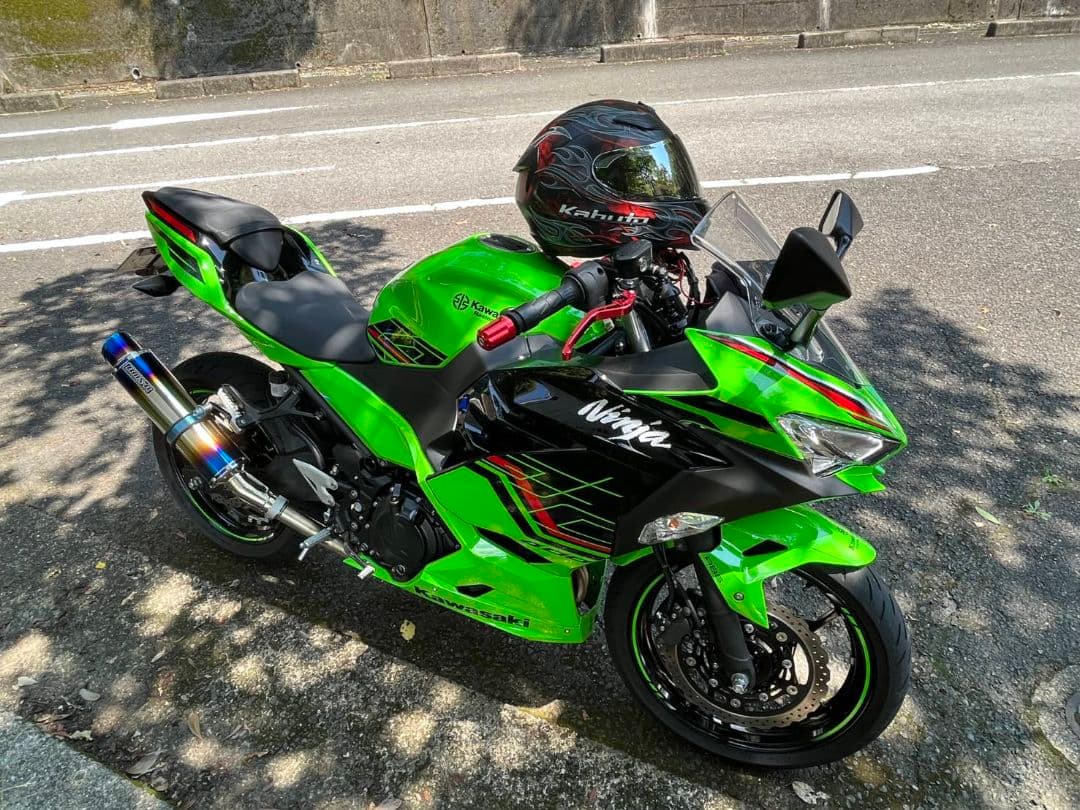 BEAMS　スリップオンサイレンサー 中古美品　Ninja400
