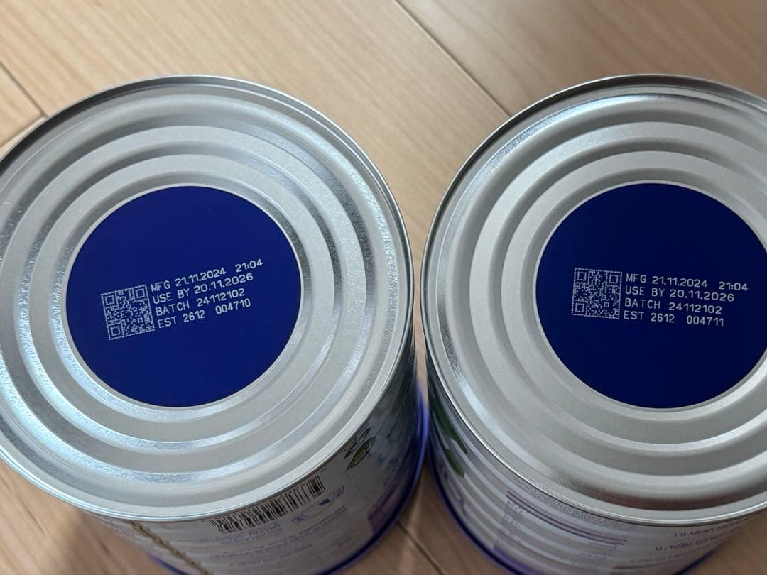 【新品未使用】Bubs オーガニック粉ミルク 800g×2缶