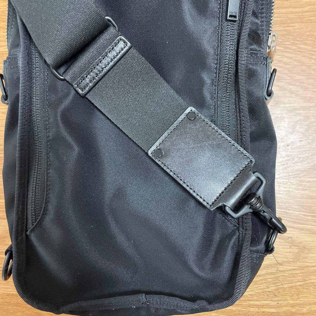 [PORTER] ボディバッグ ワンショルダーバッグ　ブラック